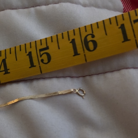 Gold Chain Engraved I Love You 18" - Picture 6 of 12